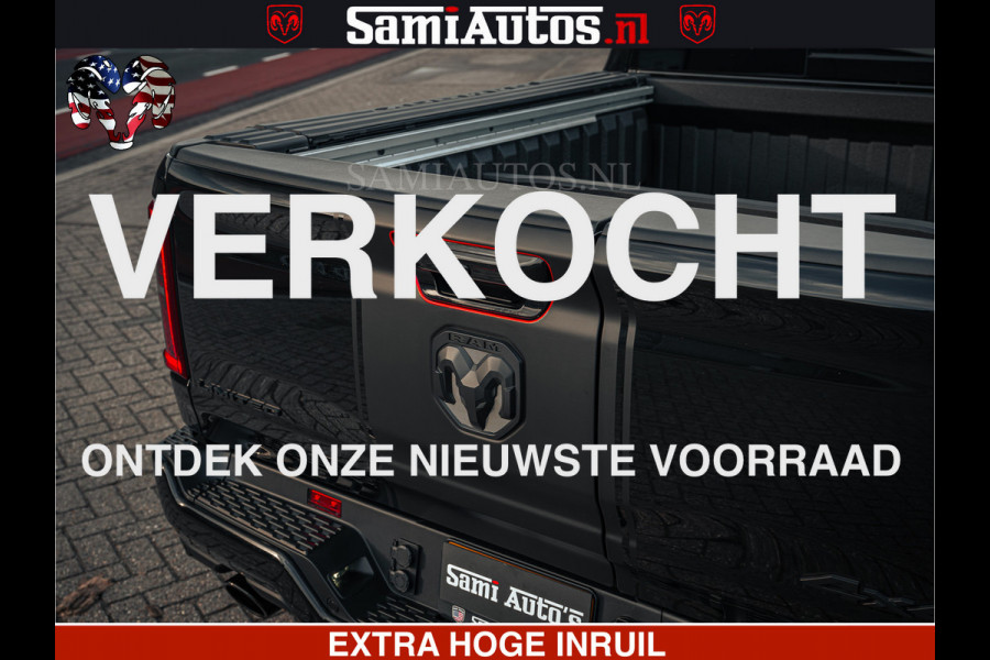 Dodge Ram 1500 Limited Night H.O 540HP 706Nm | Massage + Full Option | De Meest Luxe en Volle Pick-Up in zijn Klasse | Comfortabele Dubbele Cabine met Royale 5 Zitplaatsen | BPM vrij | Nu Leverbaar uit Voorraad | Voorraad Nr 2349 -  5159