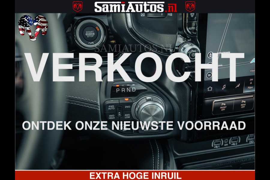 Dodge Ram 1500 Limited Night H.O 540HP 706Nm | Massage + Full Option | De Meest Luxe en Volle Pick-Up in zijn Klasse | Comfortabele Dubbele Cabine met Royale 5 Zitplaatsen | BPM vrij | Nu Leverbaar uit Voorraad | Voorraad Nr 2349 -  5159