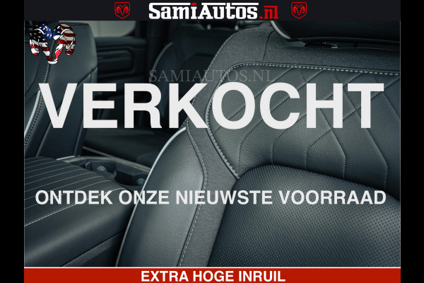 Dodge Ram 1500 Limited Night H.O 540HP 706Nm | Massage + Full Option | De Meest Luxe en Volle Pick-Up in zijn Klasse | Comfortabele Dubbele Cabine met Royale 5 Zitplaatsen | BPM vrij | Nu Leverbaar uit Voorraad | Voorraad Nr 2349 -  5159