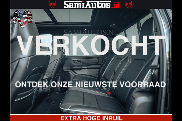 Dodge Ram 1500 Limited Night H.O 540HP 706Nm | Massage + Full Option | De Meest Luxe en Volle Pick-Up in zijn Klasse | Comfortabele Dubbele Cabine met Royale 5 Zitplaatsen | BPM vrij | Nu Leverbaar uit Voorraad | Voorraad Nr 2349 -  5159