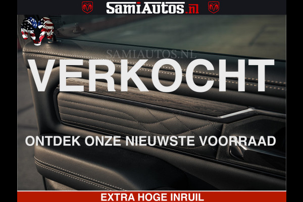 Dodge Ram 1500 Limited Night H.O 540HP 706Nm | Massage + Full Option | De Meest Luxe en Volle Pick-Up in zijn Klasse | Comfortabele Dubbele Cabine met Royale 5 Zitplaatsen | BPM vrij | Nu Leverbaar uit Voorraad | Voorraad Nr 2349 -  5159