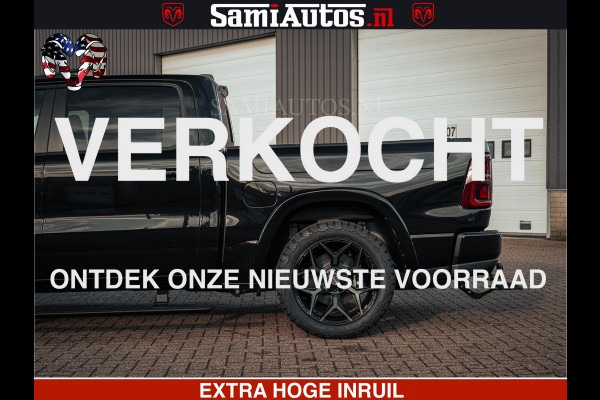 Dodge Ram 1500 Limited Night H.O 540HP 706Nm | Massage + Full Option | De Meest Luxe en Volle Pick-Up in zijn Klasse | Comfortabele Dubbele Cabine met Royale 5 Zitplaatsen | BPM vrij | Nu Leverbaar uit Voorraad | Voorraad Nr 2349 -  5159