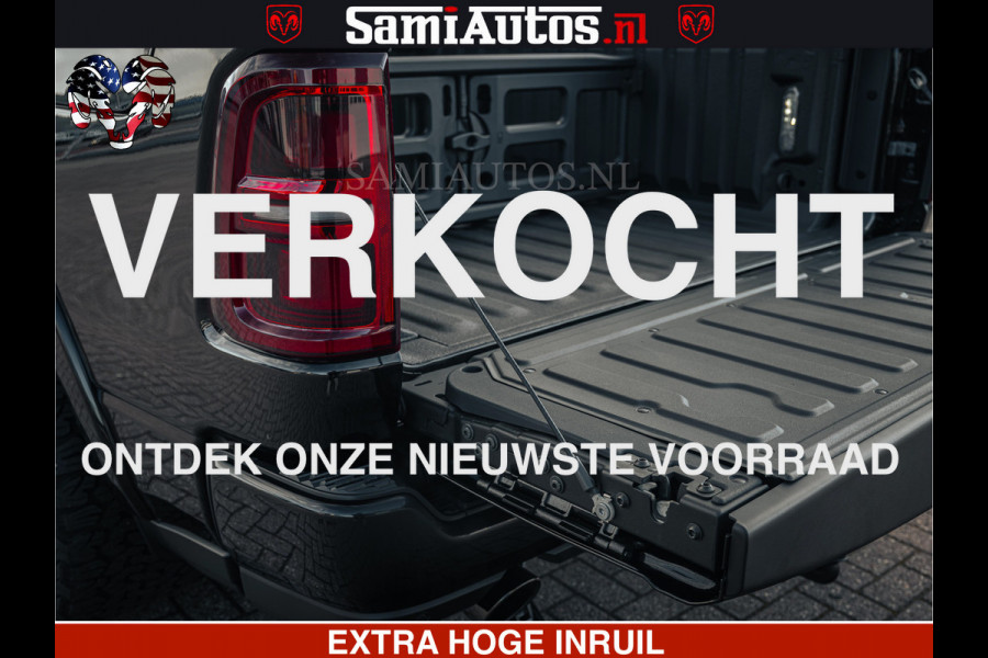 Dodge Ram 1500 Limited Night H.O 540HP 706Nm | Massage + Full Option | De Meest Luxe en Volle Pick-Up in zijn Klasse | Comfortabele Dubbele Cabine met Royale 5 Zitplaatsen | BPM vrij | Nu Leverbaar uit Voorraad | Voorraad Nr 2349 -  5159