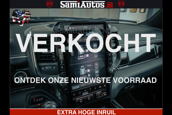 Dodge Ram 1500 Limited Night H.O 540HP 706Nm | Massage + Full Option | De Meest Luxe en Volle Pick-Up in zijn Klasse | Comfortabele Dubbele Cabine met Royale 5 Zitplaatsen | BPM vrij | Nu Leverbaar uit Voorraad | Voorraad Nr 2349 -  5159