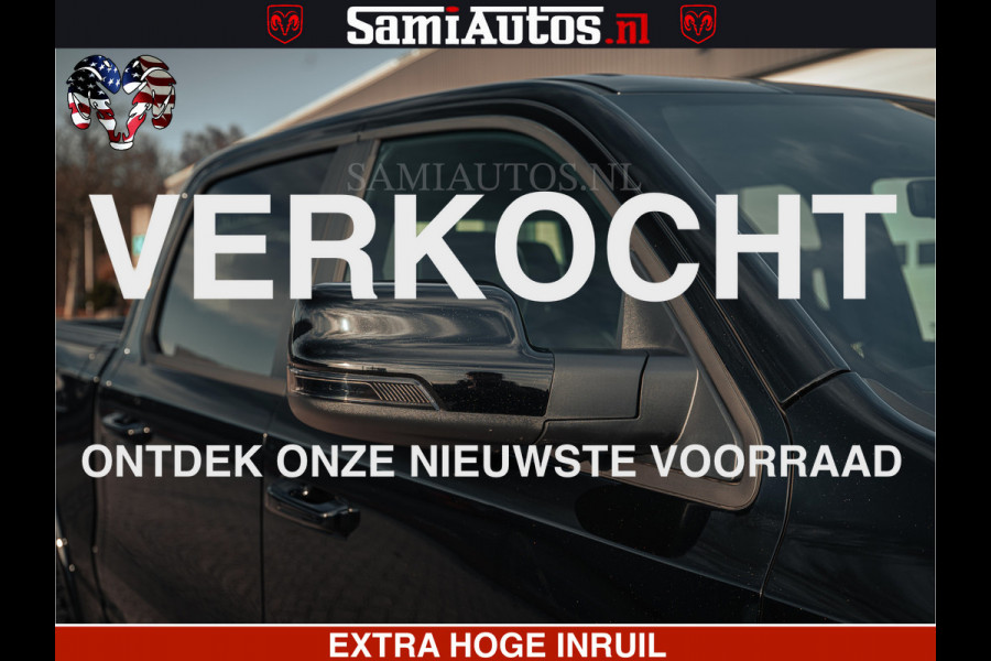 Dodge Ram 1500 Limited Night H.O 540HP 706Nm | Massage + Full Option | De Meest Luxe en Volle Pick-Up in zijn Klasse | Comfortabele Dubbele Cabine met Royale 5 Zitplaatsen | BPM vrij | Nu Leverbaar uit Voorraad | Voorraad Nr 2349 -  5159