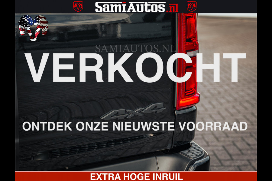 Dodge Ram 1500 Limited Night H.O 540HP 706Nm | Massage + Full Option | De Meest Luxe en Volle Pick-Up in zijn Klasse | Comfortabele Dubbele Cabine met Royale 5 Zitplaatsen | BPM vrij | Nu Leverbaar uit Voorraad | Voorraad Nr 2349 -  5159