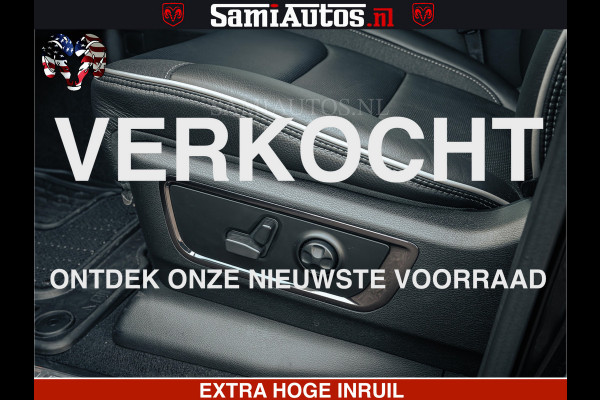 Dodge Ram 1500 Limited Night H.O 540HP 706Nm | Massage + Full Option | De Meest Luxe en Volle Pick-Up in zijn Klasse | Comfortabele Dubbele Cabine met Royale 5 Zitplaatsen | BPM vrij | Nu Leverbaar uit Voorraad | Voorraad Nr 2349 -  5159