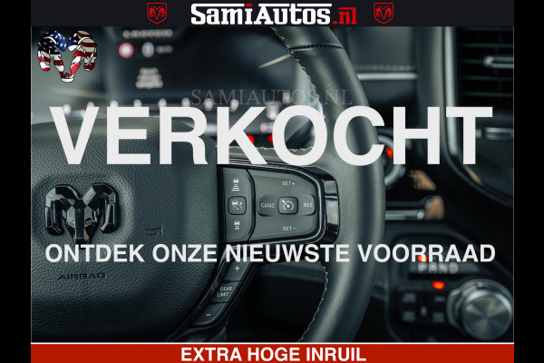 Dodge Ram 1500 Limited Night H.O 540HP 706Nm | Massage + Full Option | De Meest Luxe en Volle Pick-Up in zijn Klasse | Comfortabele Dubbele Cabine met Royale 5 Zitplaatsen | BPM vrij | Nu Leverbaar uit Voorraad | Voorraad Nr 2349 -  5159