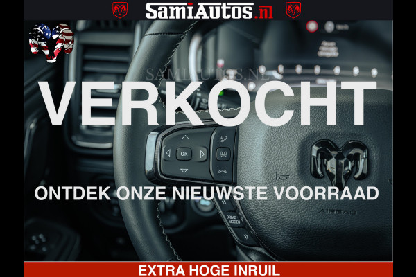 Dodge Ram 1500 Limited Night H.O 540HP 706Nm | Massage + Full Option | De Meest Luxe en Volle Pick-Up in zijn Klasse | Comfortabele Dubbele Cabine met Royale 5 Zitplaatsen | BPM vrij | Nu Leverbaar uit Voorraad | Voorraad Nr 2349 -  5159