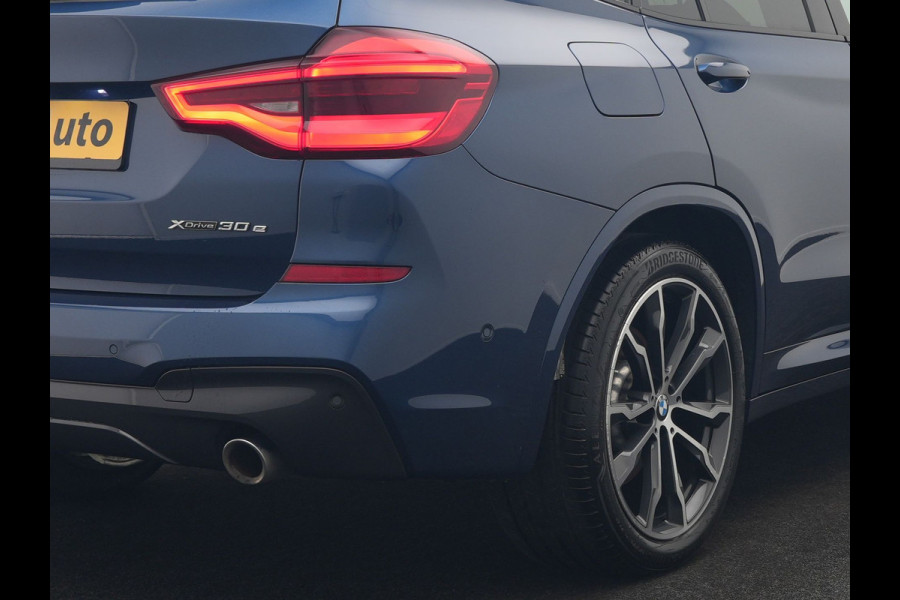 BMW X3 xDrive30e M Sport Plug In Hybrid 293pk Dealer O.H PHEV | Trekhaak Af Fabriek | Adaptive LED | 360 Camera | Head Up | Harman / Kardon | Lederen Sportstoelen Memory & Verwarmd | Blis | Keyless | Navigatie | Cruise Control | Apple Carplay |