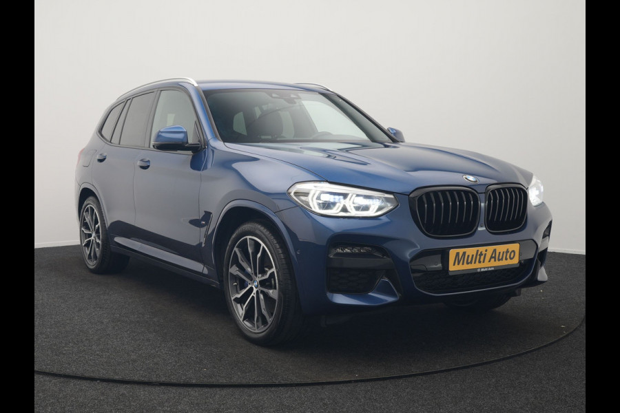 BMW X3 xDrive30e M Sport Plug In Hybrid 293pk Dealer O.H PHEV | Trekhaak Af Fabriek | Adaptive LED | 360 Camera | Head Up | Harman / Kardon | Lederen Sportstoelen Memory & Verwarmd | Blis | Keyless | Navigatie | Cruise Control | Apple Carplay |
