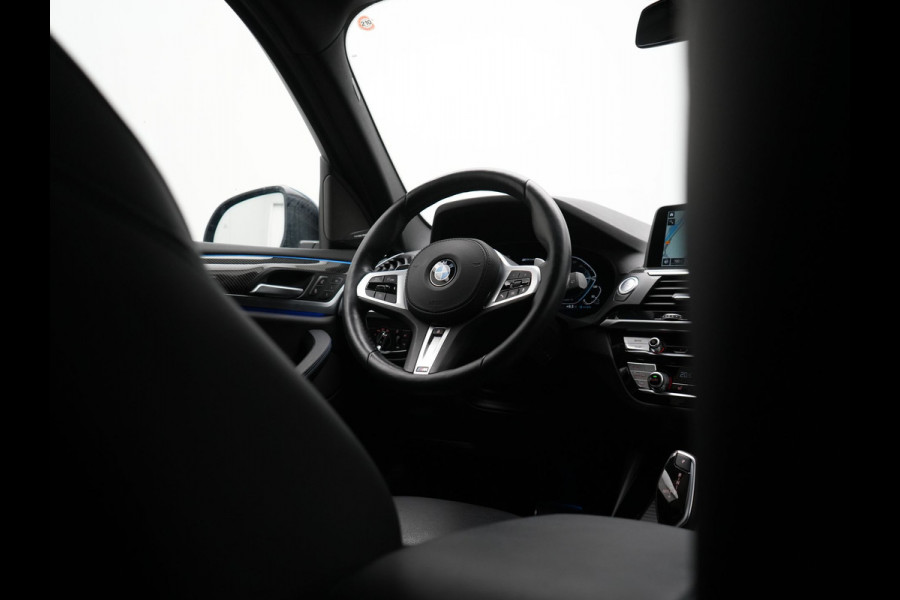 BMW X3 xDrive30e M Sport Plug In Hybrid 293pk Dealer O.H PHEV | Trekhaak Af Fabriek | Adaptive LED | 360 Camera | Head Up | Harman / Kardon | Lederen Sportstoelen Memory & Verwarmd | Blis | Keyless | Navigatie | Cruise Control | Apple Carplay |