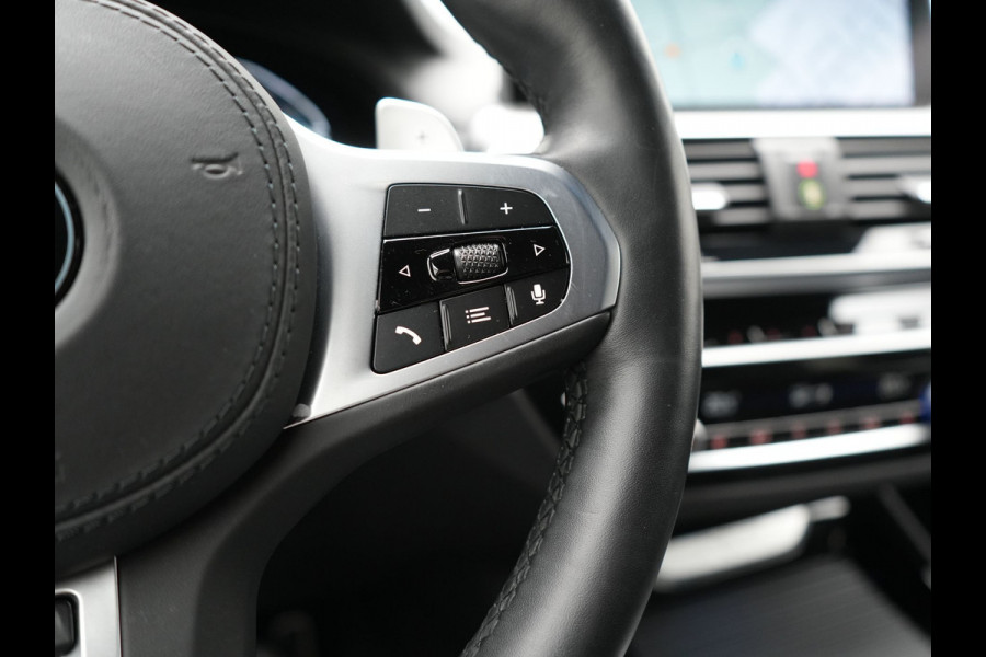 BMW X3 xDrive30e M Sport Plug In Hybrid 293pk Dealer O.H PHEV | Trekhaak Af Fabriek | Adaptive LED | 360 Camera | Head Up | Harman / Kardon | Lederen Sportstoelen Memory & Verwarmd | Blis | Keyless | Navigatie | Cruise Control | Apple Carplay |