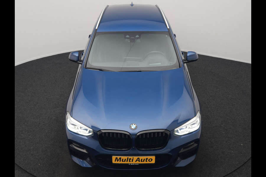 BMW X3 xDrive30e M Sport Plug In Hybrid 293pk Dealer O.H PHEV | Trekhaak Af Fabriek | Adaptive LED | 360 Camera | Head Up | Harman / Kardon | Lederen Sportstoelen Memory & Verwarmd | Blis | Keyless | Navigatie | Cruise Control | Apple Carplay |