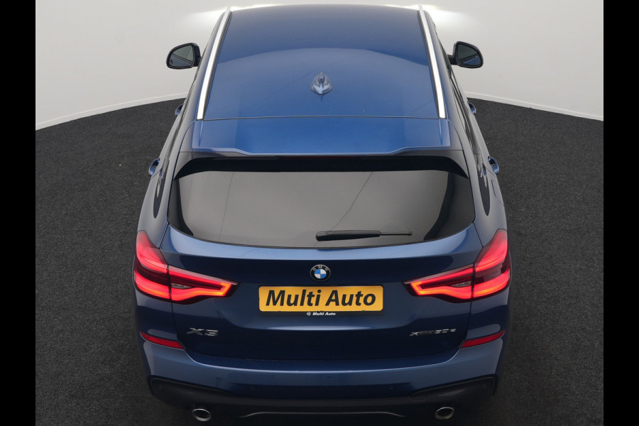 BMW X3 xDrive30e M Sport Plug In Hybrid 293pk Dealer O.H PHEV | Trekhaak Af Fabriek | Adaptive LED | 360 Camera | Head Up | Harman / Kardon | Lederen Sportstoelen Memory & Verwarmd | Blis | Keyless | Navigatie | Cruise Control | Apple Carplay |