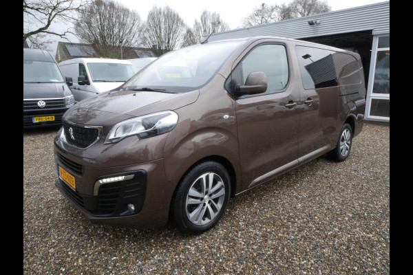 Peugeot Expert 2.0 BlueHDI 180PK, L3, Dubbel Cabine, Automaat, 2 x Schuifdeur, Airco
