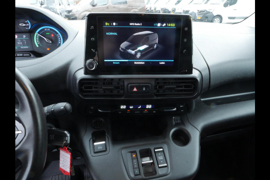 Peugeot e-Partner Asphalt, 50 kWh, L1, Airco