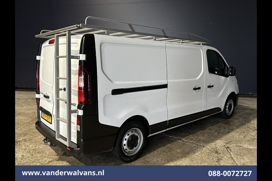 Renault Trafic 2.0 dCi 120pk L2H1 Euro6 Airco | Imperiaal | LED | Cruisecontrol | Trekhaak Parkeersensoren, Bijrijdersbank