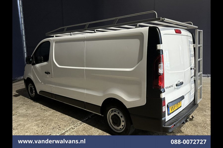 Renault Trafic 2.0 dCi 120pk L2H1 Euro6 Airco | Imperiaal | LED | Cruisecontrol | Trekhaak Parkeersensoren, Bijrijdersbank