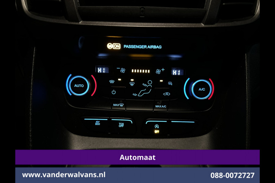 Ford Transit Connect 1.5 EcoBlue 100pk Automaat L2H1 Euro6 Airco | 3-Zits | Camera | Navigatie | LED | Cruisecontrol | LM velgen Android Auto, Parkeersensoren, Verwarmde voorruit, Bijrijdersbank