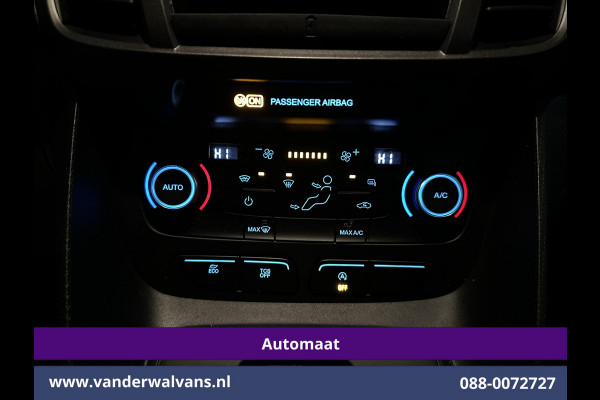 Ford Transit Connect 1.5 EcoBlue 100pk Automaat L2H1 Euro6 Airco | 3-Zits | Camera | Navigatie | LED | Cruisecontrol | LM velgen Android Auto, Parkeersensoren, Verwarmde voorruit, Bijrijdersbank