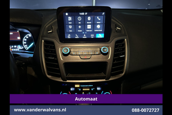 Ford Transit Connect 1.5 EcoBlue 100pk Automaat L2H1 Euro6 Airco | 3-Zits | Camera | Navigatie | LED | Cruisecontrol | LM velgen Android Auto, Parkeersensoren, Verwarmde voorruit, Bijrijdersbank