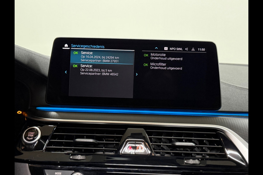 BMW 5 Serie Touring 530e M-Sport Pro xDrive | bomVOL | Pano | H/K Sound | HUD | ACC | Nappa leder | Parkeerassistent+