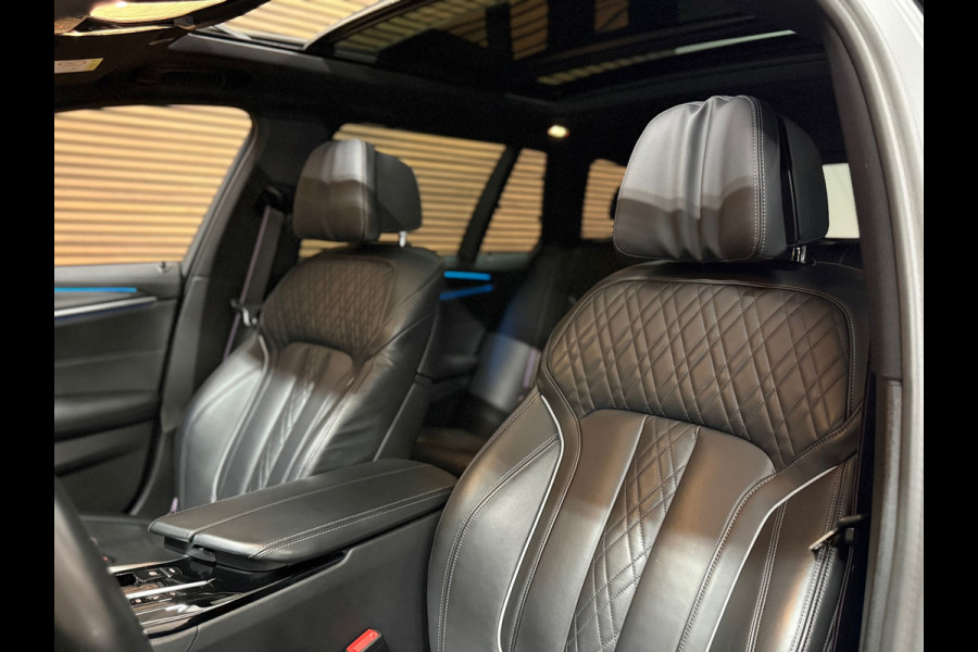BMW 5 Serie Touring 530e M-Sport Pro xDrive | bomVOL | Pano | H/K Sound | HUD | ACC | Nappa leder | Parkeerassistent+