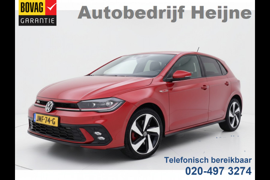 Volkswagen Polo GTI 2.0 TSI 210PK DSG VIRTUAL/LED/CARPLAY FABRIEKS GARANTIE