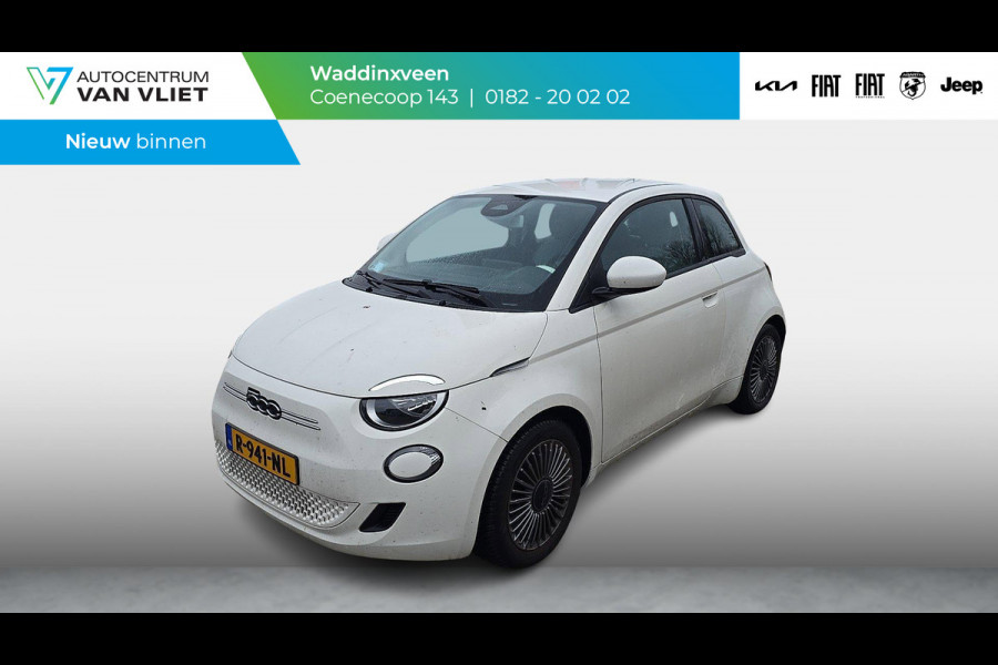 Fiat 500E Icon 42 kWh | Clima | Cruise | PDC | 16" | Apple Carplay