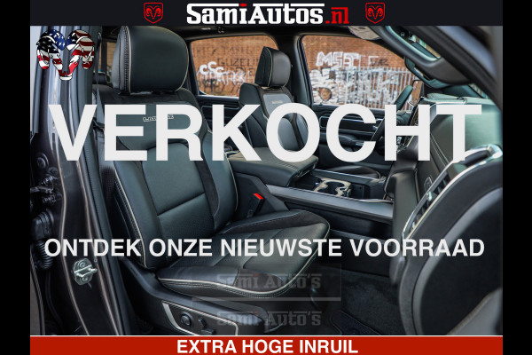 Dodge Ram 1500 Laramie Sport 5.7 V8 HEMI 402PK 4x4 | Panorama dak | 12' Scherm |Granite Crystal Metallic | Crew Cab | 5 Persoons | Dubbele Cabine | DC | VOORRAAD NR 2527 - 1273 |