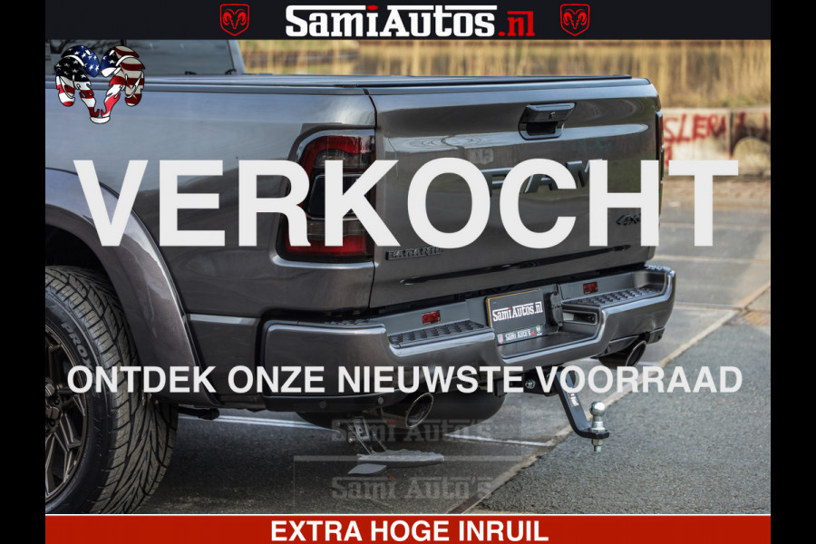 Dodge Ram 1500 Laramie Sport 5.7 V8 HEMI 402PK 4x4 | Panorama dak | 12' Scherm |Granite Crystal Metallic | Crew Cab | 5 Persoons | Dubbele Cabine | DC | VOORRAAD NR 2527 - 1273 |