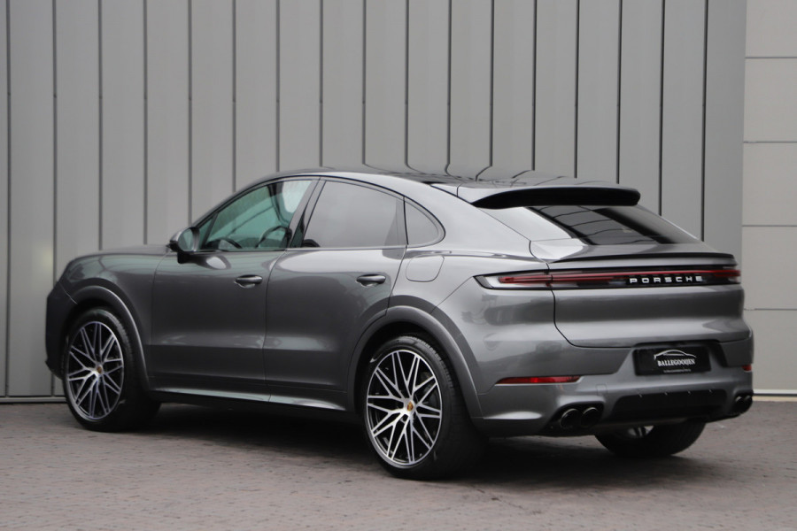 Porsche Cayenne Coupé 3.0 E-Hybrid | 470PK | Achterasbesturing | Sport-design | Luchtvering | Sport-chrono | Matrix-led | Sfeerverlichting | NL-Auto |