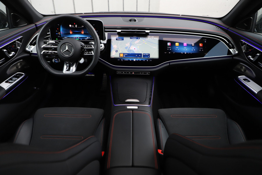 Mercedes-Benz E-Klasse AMG 53 4MATIC+ | 612PK | Hyperscreen | Achterasbesturing | Keyless-go | Sfeerverlichting | Burmester 4D | Digital-light |