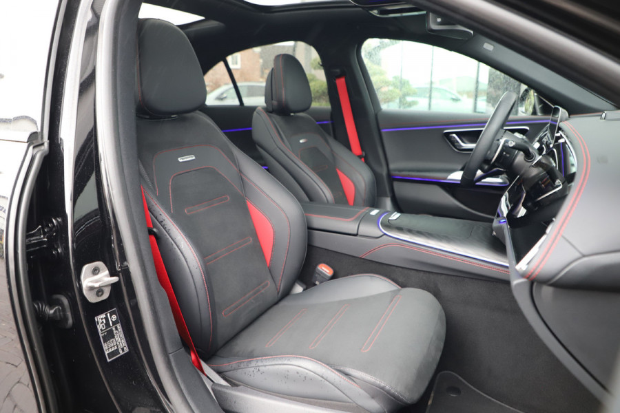 Mercedes-Benz E-Klasse AMG 53 4MATIC+ | 612PK | Hyperscreen | Achterasbesturing | Keyless-go | Sfeerverlichting | Burmester 4D | Digital-light |