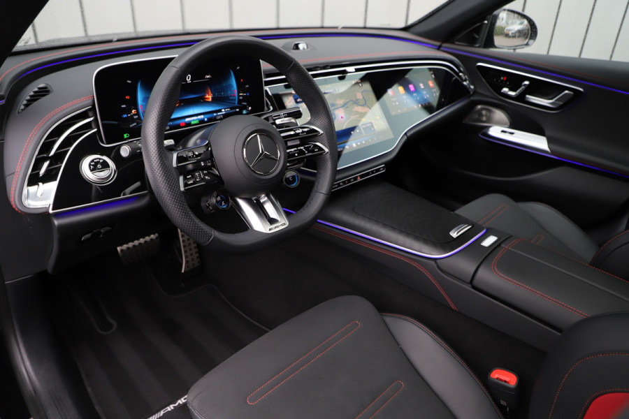 Mercedes-Benz E-Klasse AMG 53 4MATIC+ | 612PK | Hyperscreen | Achterasbesturing | Keyless-go | Sfeerverlichting | Burmester 4D | Digital-light |