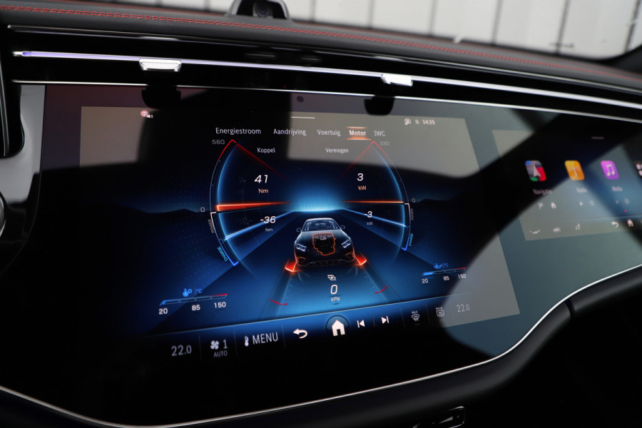 Mercedes-Benz E-Klasse AMG 53 4MATIC+ | 612PK | Hyperscreen | Achterasbesturing | Keyless-go | Sfeerverlichting | Burmester 4D | Digital-light |