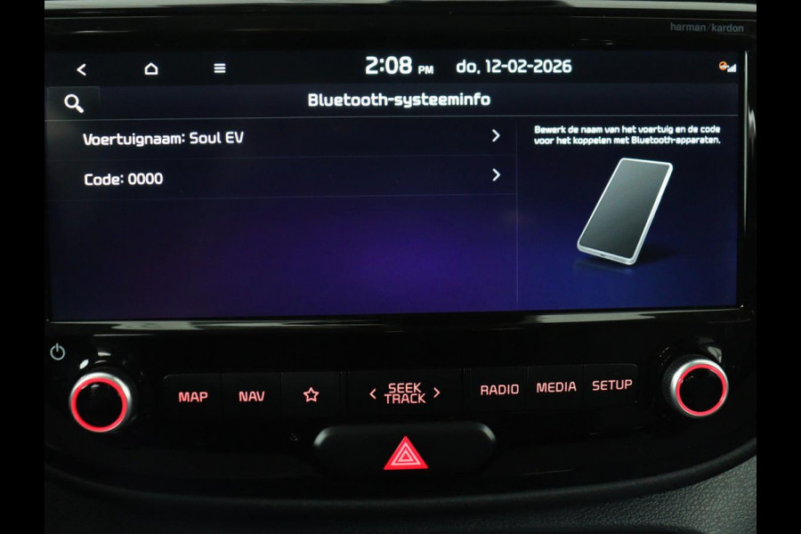 Kia e-Soul ExecutiveLine 64 kWh | SOH 100% | 3 Fase | 1e eigenaar | Trekhaak | Wamtepomp | Stoelventilatie | Leder | Adaptive cruise | Harman/Kardon | Camera | Stoelverwarming | Carplay | Navigatie