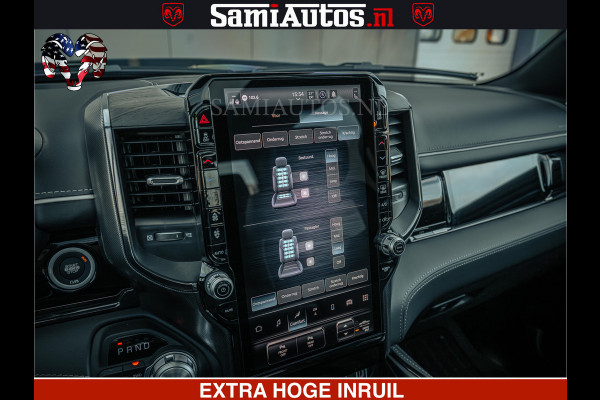 Dodge Ram Limited H.O 540PK 706Nm | Massage + Full Option | De Meest Luxe en Volle Pick-Up in zijn Klasse | Comfortabele Dubbele Cabine met Royale 5 Zitplaatsen | BPM vrij | Nu Leverbaar uit Voorraad | Voorraad Nr 2326 - 5169