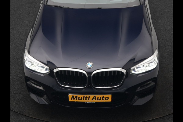 BMW X3 xDrive30e M Sport Plug In Hybrid 293pk Dealer O.H. PHEV | Trekhaak Af Fabriek | Head Up | 360 Camera | Adaptief Onderstel | Lederen Sportstoelen & Stuur Verwarmd | Sfeerverlichting | Keyless | Blis | Navigatie | DAB | Virtual |