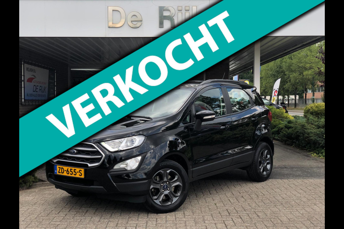 Ford EcoSport 1.0 EcoBoost Trend Ultimate | Navi, PDC, Carplay/Android, Cruise, Airco, Lichtmetalen velgen | Dealeronderhouden |