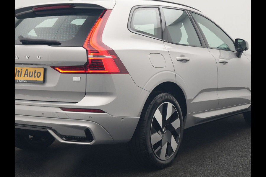 Volvo XC60 T6 AWD Plus Dark LONG RANGE Plug In Hybrid 350pk Dealer O.H PHEV | Panodak | Adaptive Cruise | 360 Camera | Lederen Sportstoelen Memory & Verwarmd | Keyless | Apple Carplay | Pilot Assist | Blis | Virtual | Google Maps | DAB |