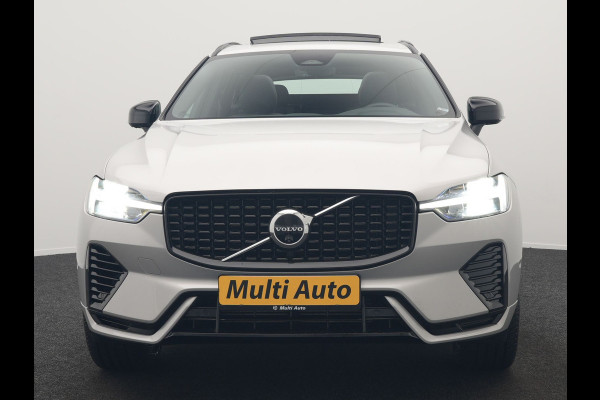 Volvo XC60 T6 AWD Plus Dark LONG RANGE Plug In Hybrid 350pk Dealer O.H PHEV | Panodak | Adaptive Cruise | 360 Camera | Lederen Sportstoelen Memory & Verwarmd | Keyless | Apple Carplay | Pilot Assist | Blis | Virtual | Google Maps | DAB |
