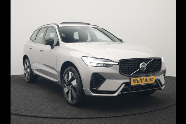 Volvo XC60 T6 AWD Plus Dark LONG RANGE Plug In Hybrid 350pk Dealer O.H PHEV | Panodak | Adaptive Cruise | 360 Camera | Lederen Sportstoelen Memory & Verwarmd | Keyless | Apple Carplay | Pilot Assist | Blis | Virtual | Google Maps | DAB |
