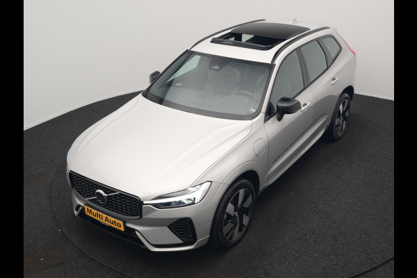 Volvo XC60 T6 AWD Plus Dark LONG RANGE Plug In Hybrid 350pk Dealer O.H PHEV | Panodak | Adaptive Cruise | 360 Camera | Lederen Sportstoelen Memory & Verwarmd | Keyless | Apple Carplay | Pilot Assist | Blis | Virtual | Google Maps | DAB |