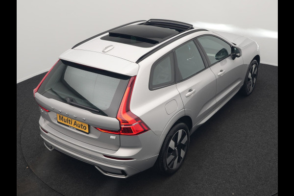 Volvo XC60 T6 AWD Plus Dark LONG RANGE Plug In Hybrid 350pk Dealer O.H PHEV | Panodak | Adaptive Cruise | 360 Camera | Lederen Sportstoelen Memory & Verwarmd | Keyless | Apple Carplay | Pilot Assist | Blis | Virtual | Google Maps | DAB |