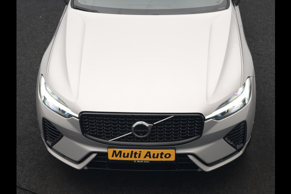 Volvo XC60 T6 AWD Plus Dark LONG RANGE Plug In Hybrid 350pk Dealer O.H PHEV | Panodak | Adaptive Cruise | 360 Camera | Lederen Sportstoelen Memory & Verwarmd | Keyless | Apple Carplay | Pilot Assist | Blis | Virtual | Google Maps | DAB |