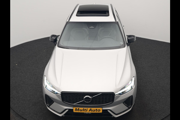 Volvo XC60 T6 AWD Plus Dark LONG RANGE Plug In Hybrid 350pk Dealer O.H PHEV | Panodak | Adaptive Cruise | 360 Camera | Lederen Sportstoelen Memory & Verwarmd | Keyless | Apple Carplay | Pilot Assist | Blis | Virtual | Google Maps | DAB |