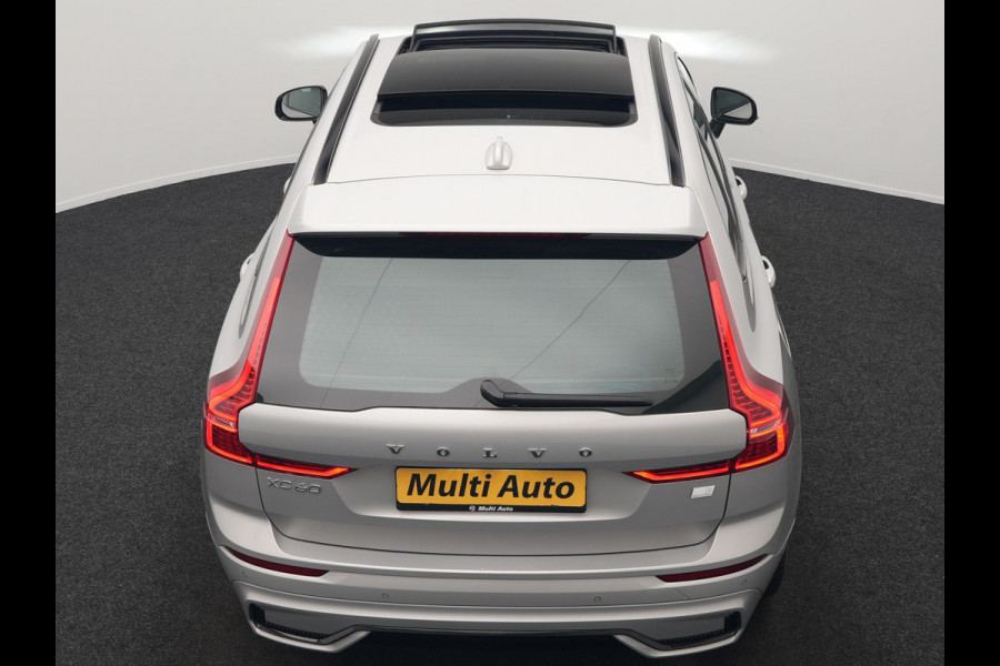 Volvo XC60 T6 AWD Plus Dark LONG RANGE Plug In Hybrid 350pk Dealer O.H PHEV | Panodak | Adaptive Cruise | 360 Camera | Lederen Sportstoelen Memory & Verwarmd | Keyless | Apple Carplay | Pilot Assist | Blis | Virtual | Google Maps | DAB |