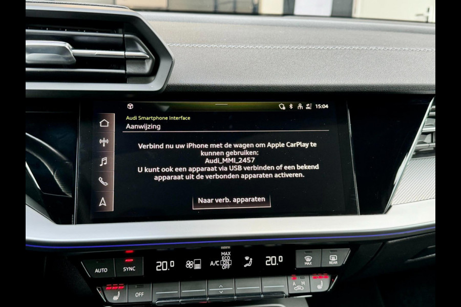 Audi S3 Limousine 2.0 TFSI quattro 310+PK ABT LED/B&O/PANO/SFEER/LEER+ALCANTARA+S.VERWARMING/20" LMV/CAM/ACC/LINE/12 MND GARANTIE!